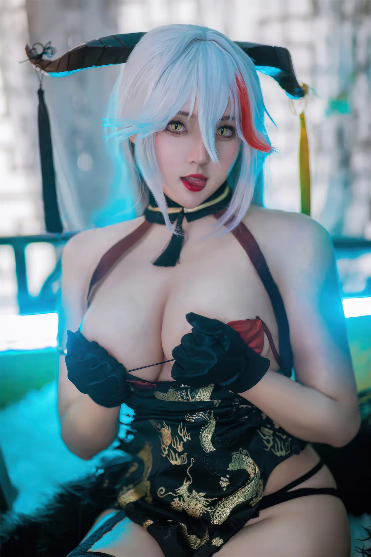 Natsuko夏夏子 - 埃吉尔 金龙腾祥云-erohere25.webp